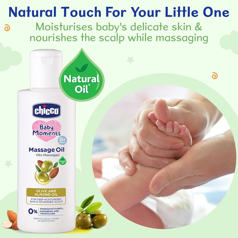 Baby Massage Oil (100ml) image number 2